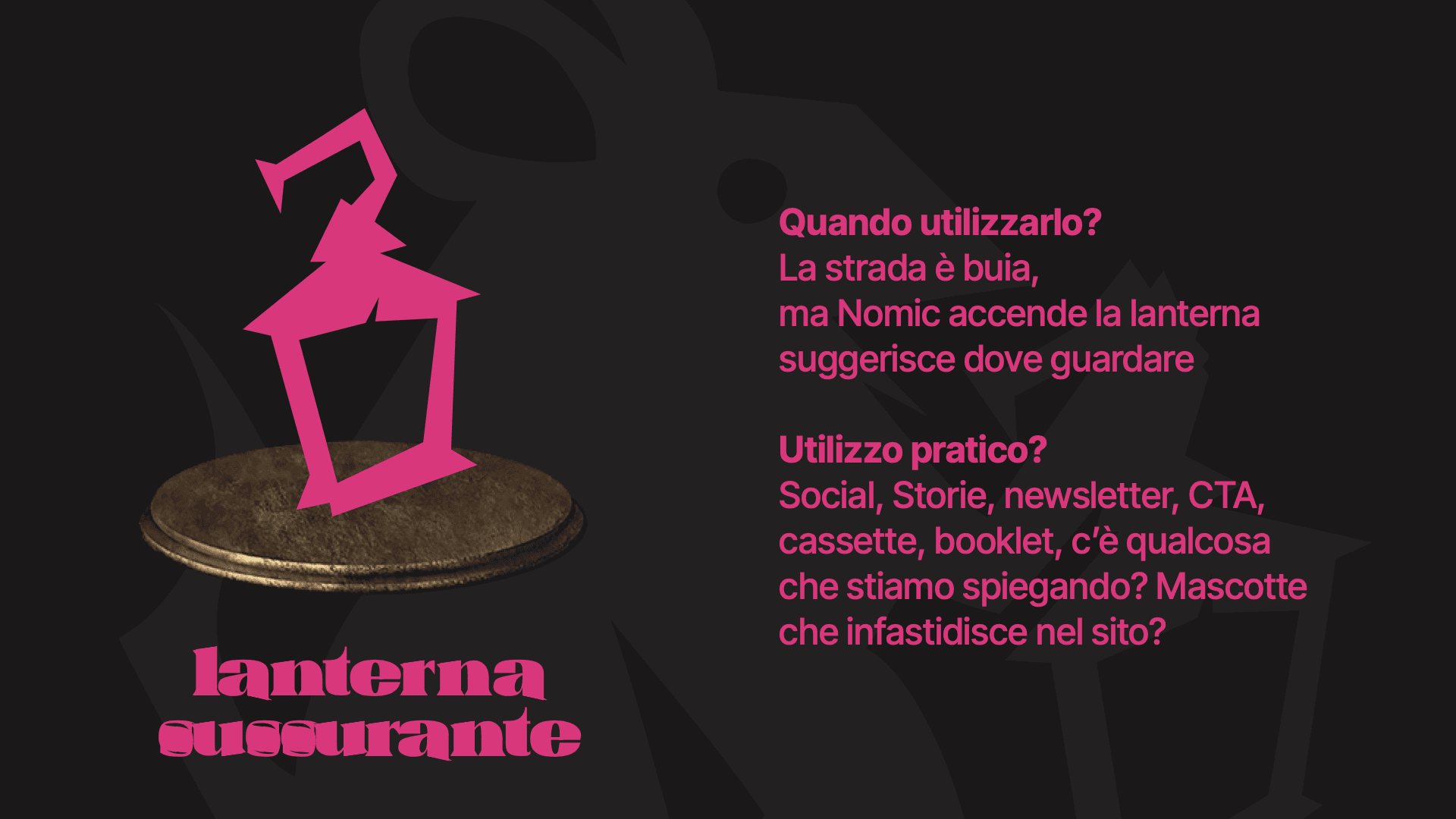 Lanterna sussurrante
